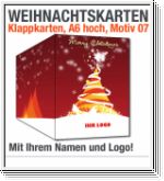 Weihnachtskarten, Klappkarten A6, Motiv 07