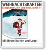 Weihnachtskarten, Klappkarten DIN lang, Motiv 11