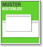 Unbedruckte Briefumschl�ge, kostenloses Muster