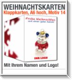 Weihnachtskarten, Klappkarten A6, Motiv 14