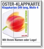 Osterkarten, Oster-Klappkarten, DIN lang, Motiv 04