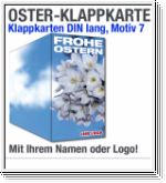 Osterkarten, Oster-Klappkarten, DIN lang, Motiv 07
