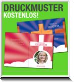 Kostenlose Konfirmationskarten- & Kommunionskarten-Druckmuster
