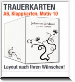 Trauerkarten, A6, Motiv 10