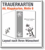 Trauerkarten, A6, Motiv 08