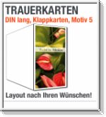 Trauerkarten, DIN lang, Motiv 05