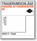 C6-Trauerumschl�ge, Trauerbriefumschl�ge C6, Motiv 2