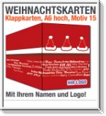 Weihnachtskarten, Klappkarten A6, Motiv 15