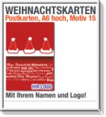 Weihnachtskarten, Postkarten A6, Motiv 15