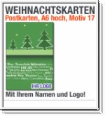 Weihnachtskarten, Postkarten A6, Motiv 17