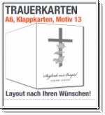 Trauerkarten, A6, Motiv 13