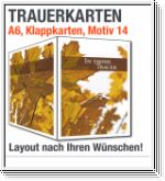Trauerkarten, A6, Motiv 14