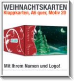 Weihnachtskarten, Klappkarten A6, Motiv 20