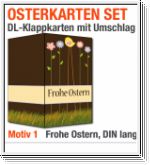Osterkarten mit Briefumschl�gen im Sparpaket, Motiv 01
