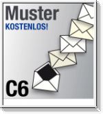 Kostenloses Muster, Trauerumschl�ge, C6