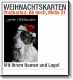 Weihnachtskarten, Postkarten A6, Motiv 21
