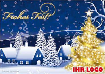 Weihnachtskarten, Weihnachtspostkarten, A6 quer, Motiv 01
