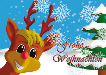Weihnachtskarten, Weihnachtspostkarten, A6 quer, Motiv 06