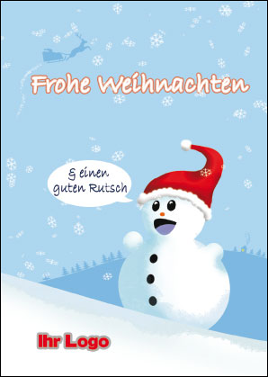 Weihnachtskarten, Weihnachtspostkarten, A6 quer, Motiv 08
