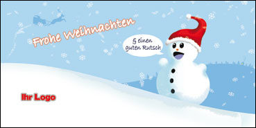 Weihnachtskarte, Klappkarten zu Weihnachten, DIN lang, Weihnachten, druck, drucken, Druckerei