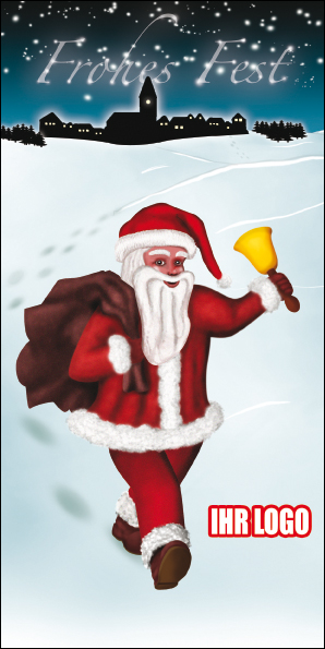 Weihnachtskarte, Klappkarten zu Weihnachten, DIN lang, Weihnachten, druck, drucken, Druckerei