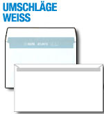 Weie Umschlge