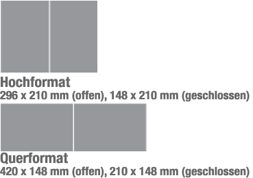 Druck Von Grossen Klappkarten Im A5 Hochformat