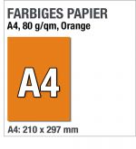 A4-Papier, Orange
