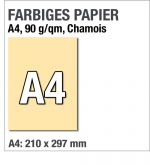 A4-Papier, Chamois, Creme