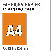 A4-Papier, Orange