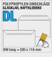 Polypropylen-Umschläge, glasklar, DIN lang