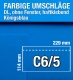 C6/5-Umschläge, Königsblau, Azur, haftklebend