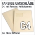 C4-Fenster-Versandtaschen, Chamois, Cremeweiß