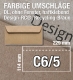 C6/5-Umschläge, Design-RC®, Recycling-Braun, haftklebend