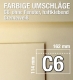 C6-Umschläge, Chamois, Cremeweiß