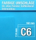 C6-Umschläge, Blau, Intensivblau