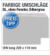 Briefumschläge, DIN lang, Silbergrau, Grau