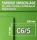 C6/5-Umschläge, Grün, Intensivgrün, haftklebend