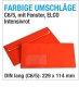 Fensterumschläge, C6/5, Rot, Intensivrot