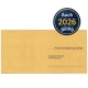 Zustellungshülle KO 120×235 mm – nassklebend, Post, für Postzustellungsauftrag