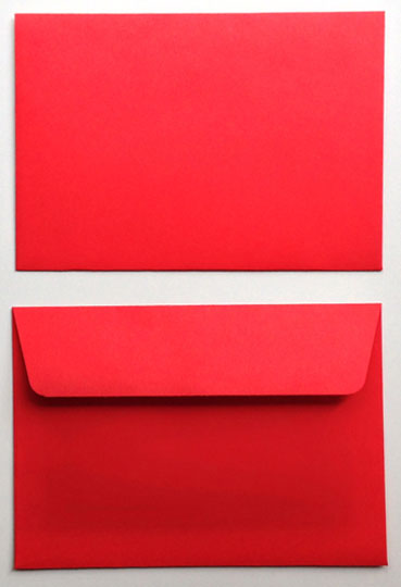 Rote Briefumschläge, rot, rote Kuverts, rote Briefhüllen