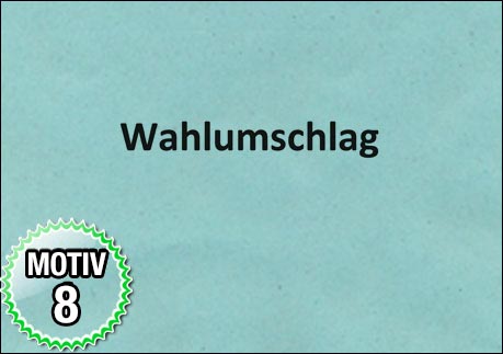 Motiv 8 - Wahlumschläge